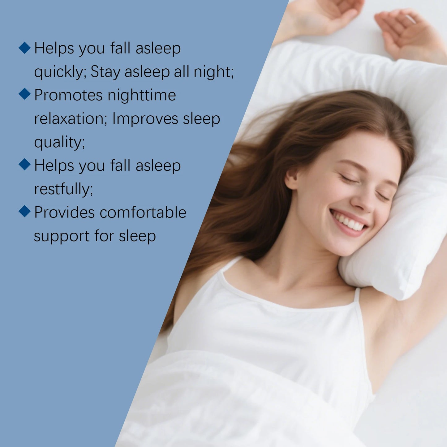 Plant Sleep Patch Relax Physical Mental Relieve Insomnia Reduce Nighttime Awakenings Adjust Schedule Alleviate Fatigue Sticker